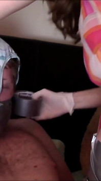 Cock Teasing My Pathetic Panty Sniffing Stepbrother!