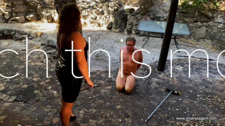 Mistress April: Dominatrix Nyonya April - Waterboarding - Tangkap 2