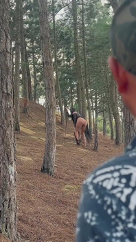 The Forest Witch Fucks a Defenseless Man