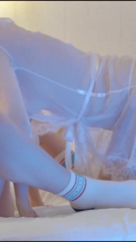 Morning rimjob from hot blonde