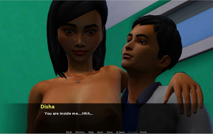 XXX Games Bunk: Insimology - геймплей - рольова гра - зведений брат взяв невинність зведеної сестри у ванній кімнаті
