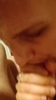 POV Blowjob with a Friend and Facial