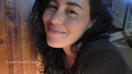 Natalie Wonder: Stiefmutter nimmt dich zum gloryhole