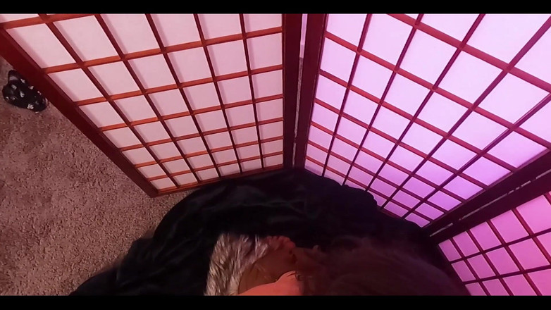 Cherry blosm: Cavegirl ile ateşli oral seks ve seks