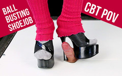 House of Era: Vysoké podpatky a mučení koulí CBT POV