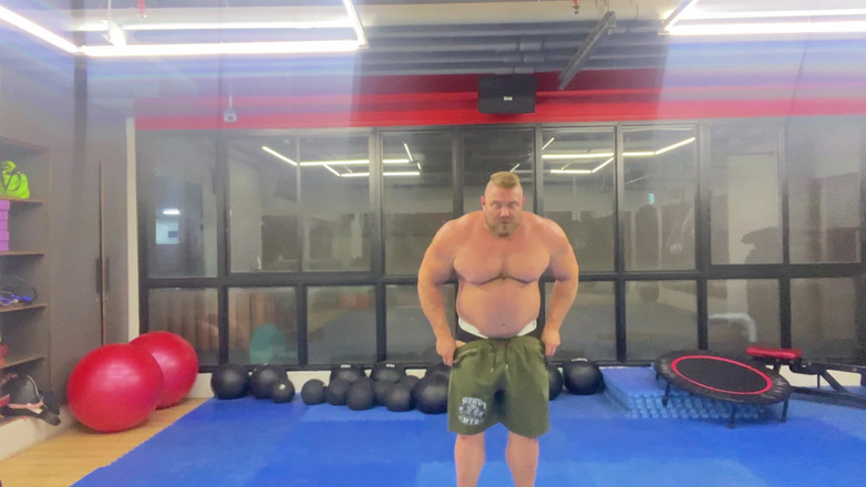 Jack stacked: Mengukur otot saya di gim