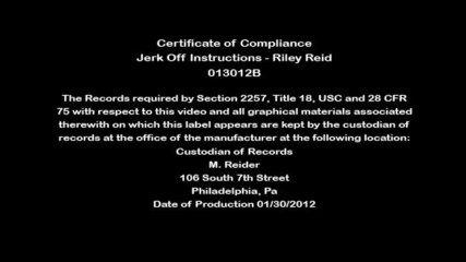 Eros JOI - Liberated Eye: Sesión de masturbación húmeda y jugosa con Riley Reid
