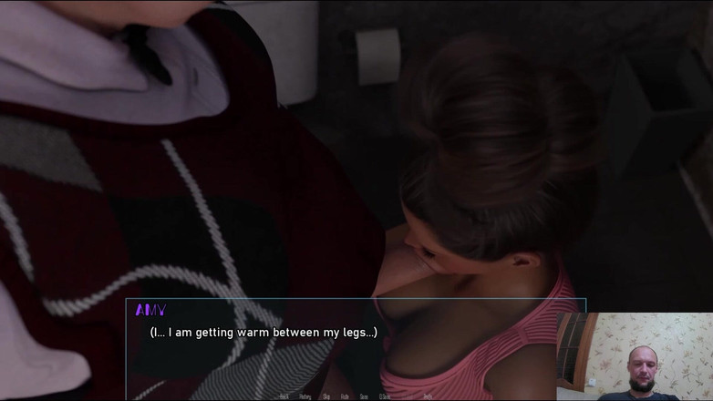 Sex game gamer: Tlustý stařík se jí vystříká na obličej poté, co ho...