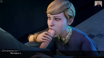 3DXXXTEEN2 Cartoon: Awek menelan sperma selepas blowjob dan handjob di tandas - lucah 3D -...