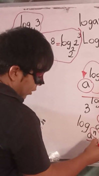 94 Asian Stepdaughter Learns Math