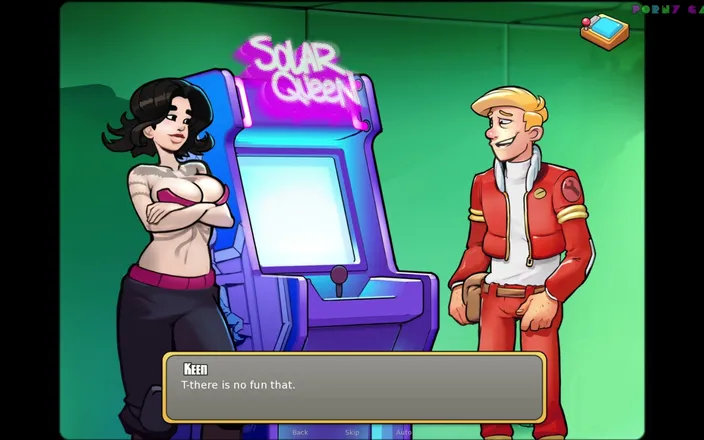 Porny Games: Space Rescue: Code Pink (v12.5) - Biker Girl with Nice Tats