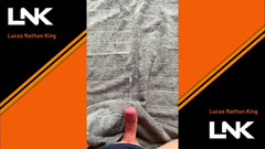 Lucas Nathan King: Luid kreunen enorme handenvrije cumshot slowmotion