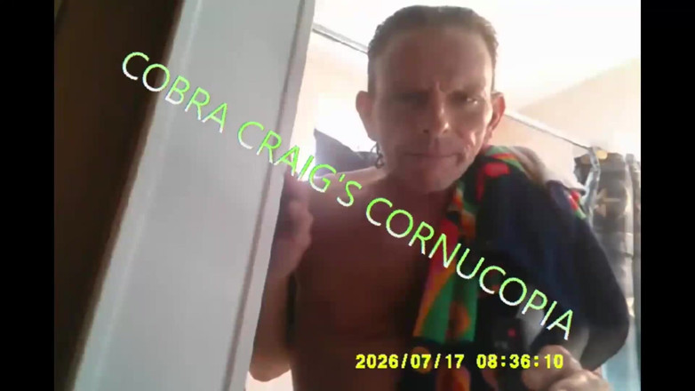 COBRA CRAIG: 21/08-2026, 2 Heures De Douche, Compilation De Cobras, Rubbin, Strokin Jokin,...