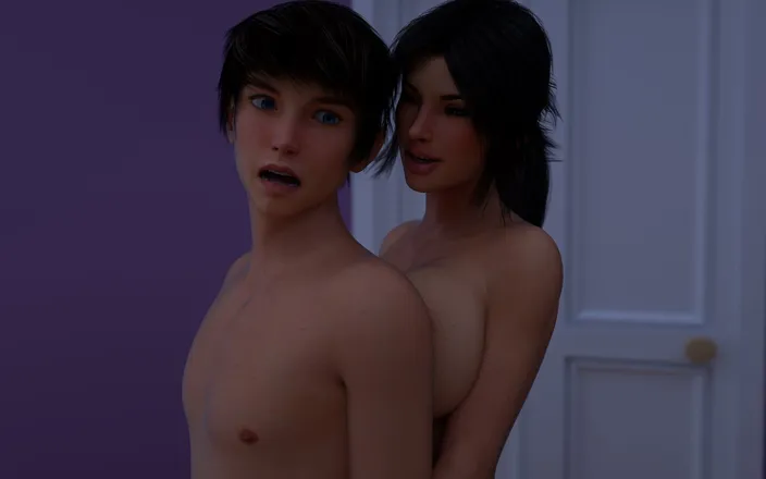 Gaming Anurag: Sharing the Bed with My Big Step sister - 3D Hentai Animated Porn -...