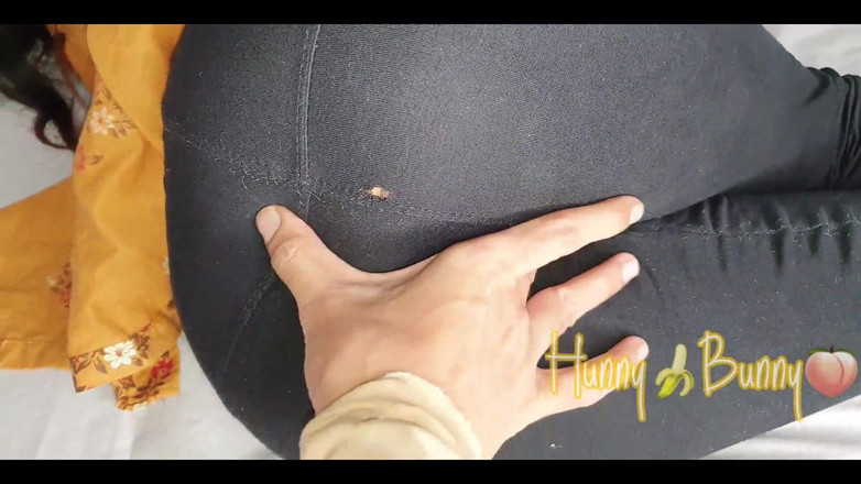 HunnyBunny: Nieudany seks analny z 20-letnią przyrodnią siostrą.