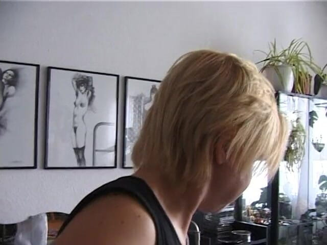 Lucky Cooch: Chubby blonde gets naked at casting