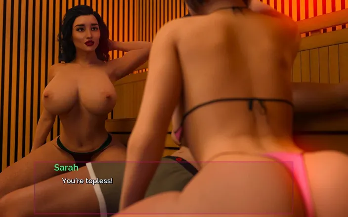 Dirty GamesXxX: Shut up and dance: hot tub and sauna with sexy...