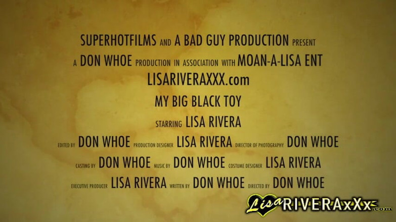 Super Hot Films: Throwback* O grande consolo preto de Lisa Rivera