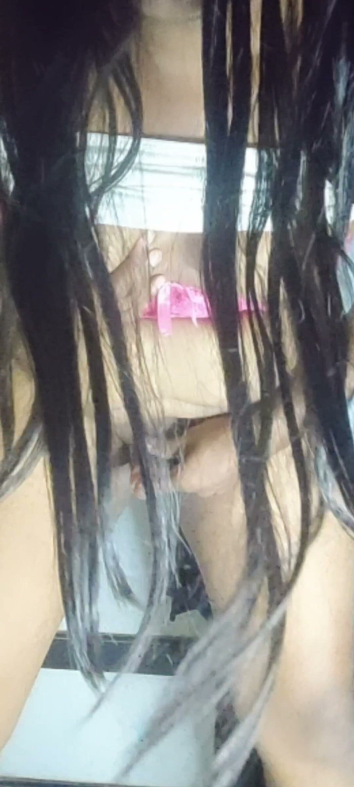 Curvy_Nandhana: Shemale Nipple Tease and Cum