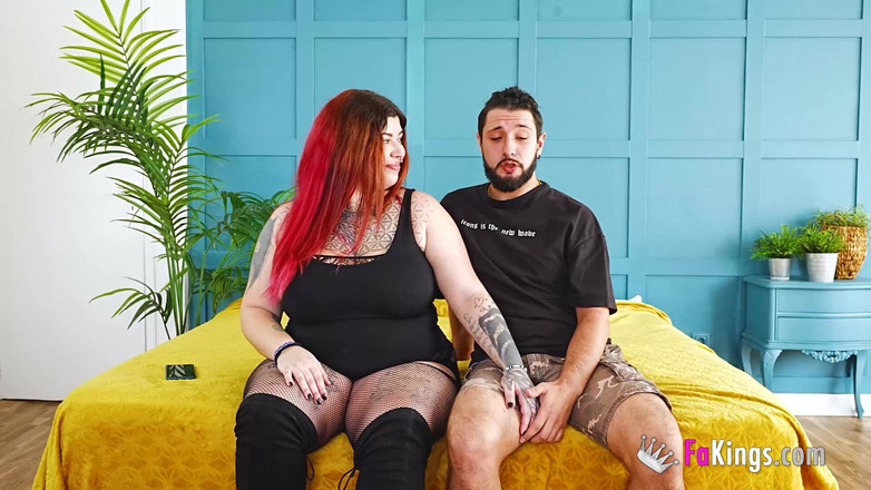 FAKings: Beleza Alternativa Gordinha Transa Com Turista: Leia Sáez, Extraindo Lefa...