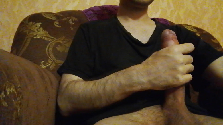 Alex Metallov: Pria terangsang mengocok dan muncrat. Crot sperma sampai banjat