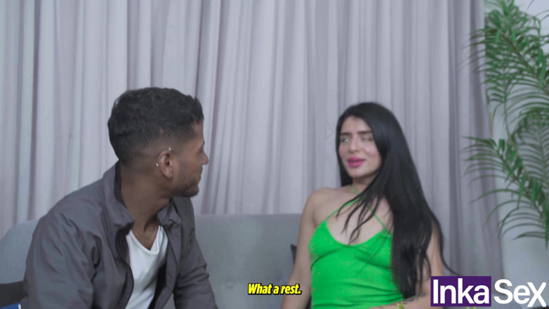 Inka Sex: Latina mit dickem arsch wird nackt auf der straße erwischt...