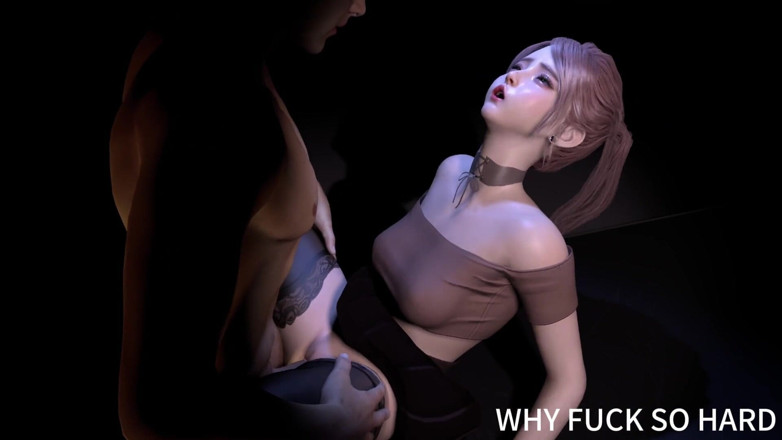 Why fuck so hard: Une jolie étudiante asiatique mince se fait baiser par son beau-père...