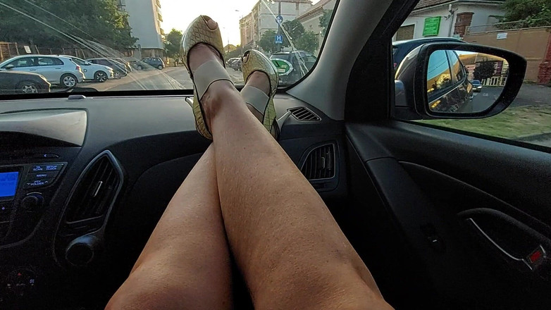 Step Mommy: Horny MILF in Heels Spreads Her Legs and Seduces the...