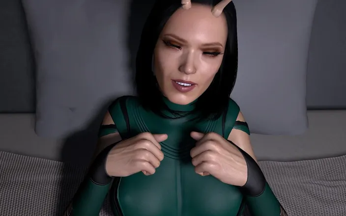 Wraith ward: Fucking Mantis in Missionary | Guardians of the Galaxy Parody