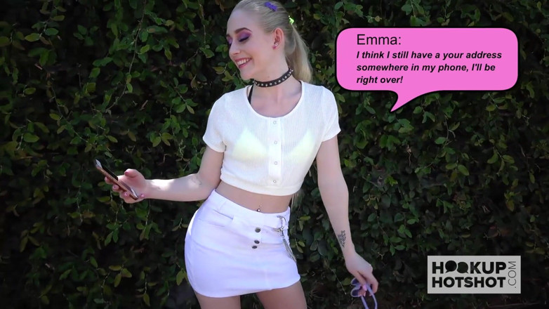 Hookup Hotshot: La rubia Emma Starletto va en la segunda cita en...