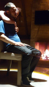 Fireplace Lit and Me Wet: Wild Sex Night at the Cottage!