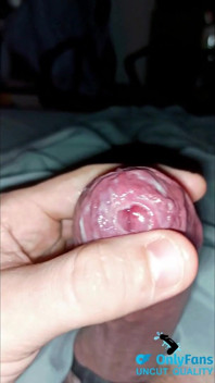 Cum Play with Phimosis Tight Foreskin