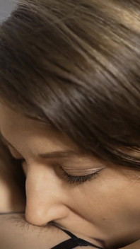 Lesbian lembut keras dan sensitif dengan adik tiri saya