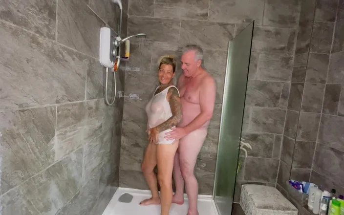 MattyFacial: Wet T-shirt for Emma Before Fucking in the Shower