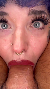 POV anální šukání s Hot Tattoed Babe Badmomtiti