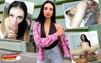 German Scout: German Scout - Multiple Orgasm for Slim Teen Adelina Jameson by...