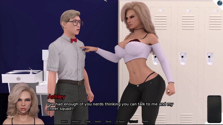 Johannes Gaming: Sexbot Rekalibrace 5 Nemůžu věřit, že jsem udělal Ashley Cum s mojí...