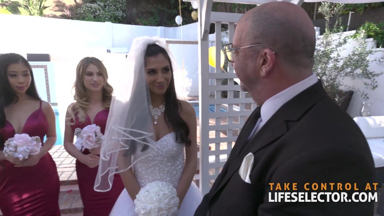 LifeSelector: Fuck your bride, Gianna Dior & Bridesmaids, Kristen Scott and Jade...