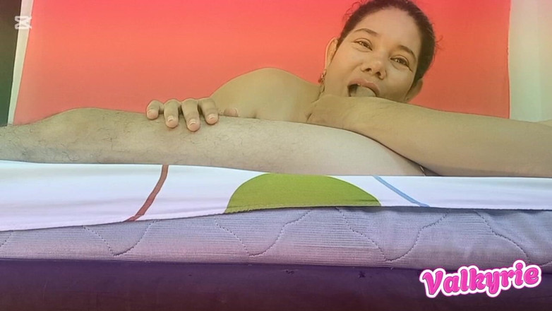 Valkyrie and Luigy Couple: Hübsche ehefrau macht, was sie am meisten liebt