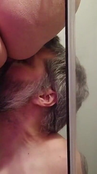 Girl Pisses Directly Into Man's Mouth in the Shower