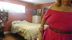 BBW nurse Vicki adventures with friends: Camicia con rossetto