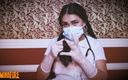 Domina Fire: Guantes médicos de látex asmr