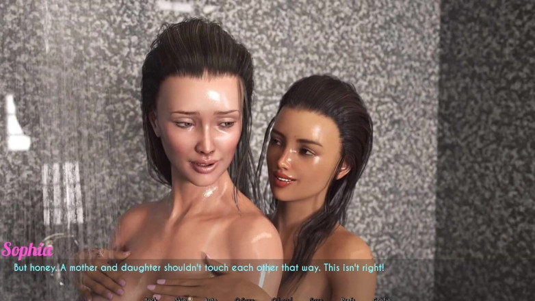 Johannes Gaming: AWAM n° 39, Sophia et Ellie se masturbent sous la douche
