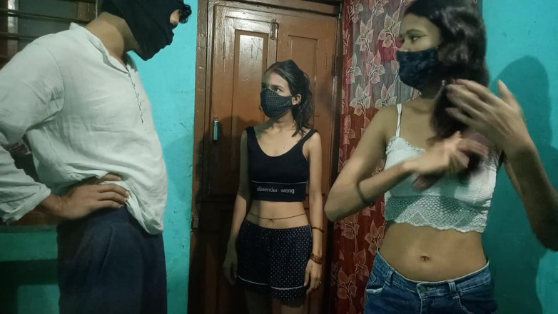 Raitorani: Two Girls and a Boy College Classmates Threesome