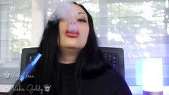 Goddess Misha Goldy: Vyvrcholení na moje velké béžové svádění a velký kouř z...