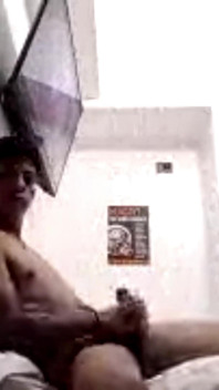 Filipino Twink Shows off His Hard Cock