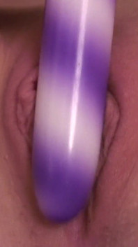 Closeup of a Cute Blonde Cumming From Her Vibrator