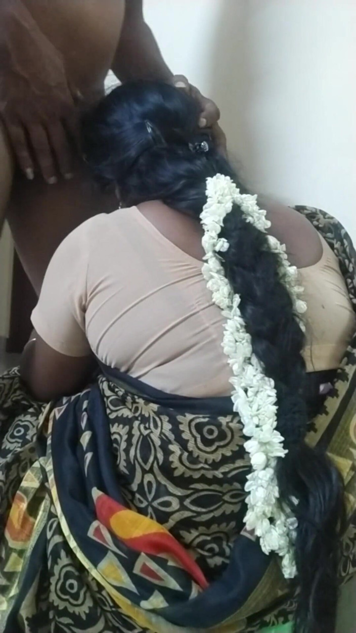 Saranya: Blowjob with Hairjob