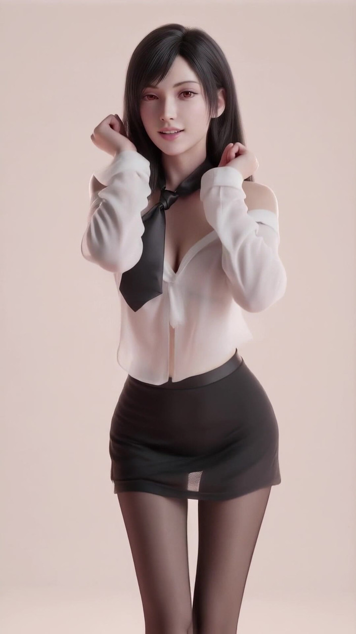 3D-Hentai Games: Уверенный танец Tifa (Sistar - так круто)