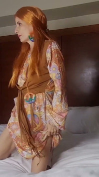 Pesta creampie hippy tahun 90-an dibintangi dawn layla